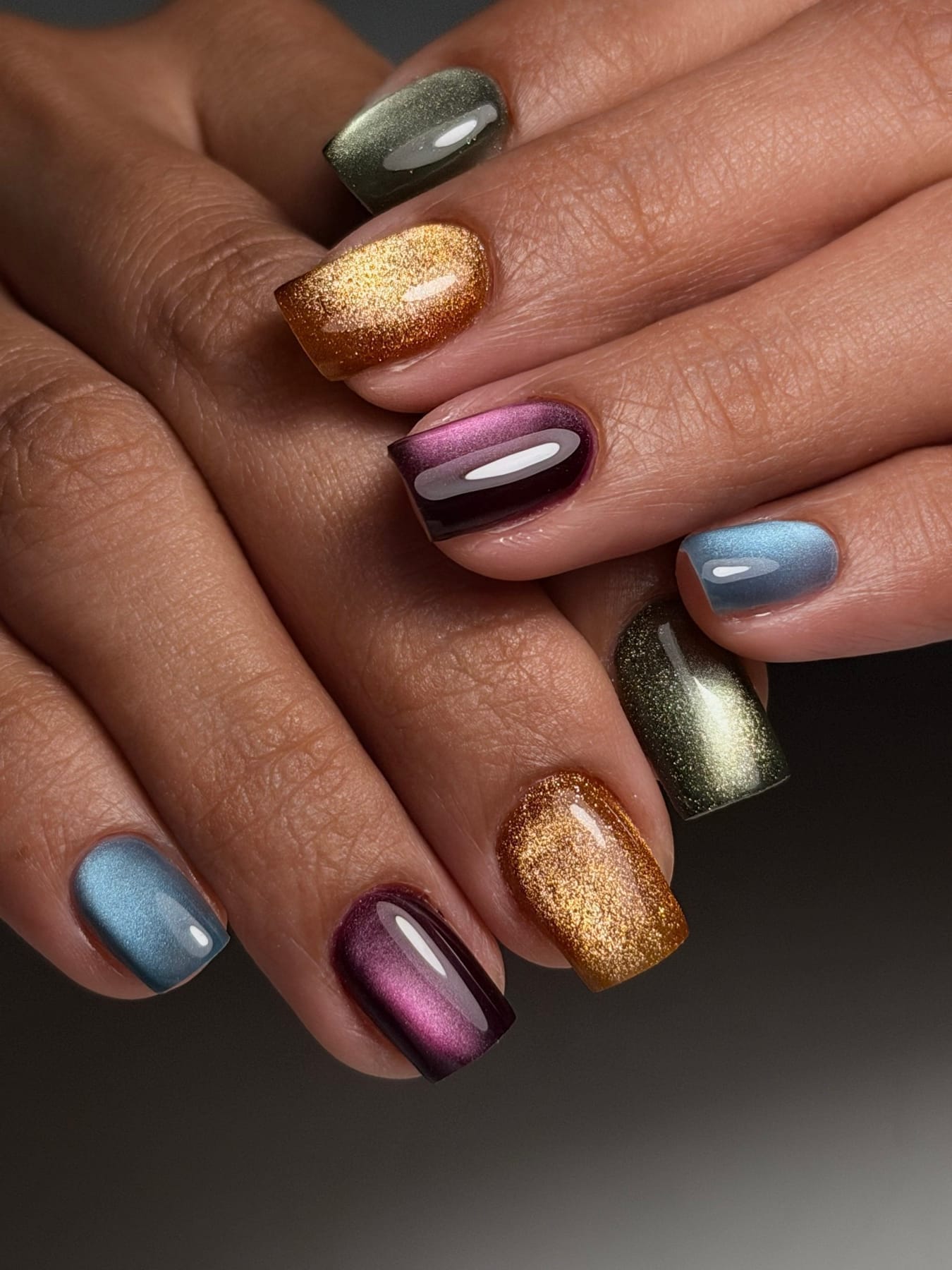 Structured Russian manicure