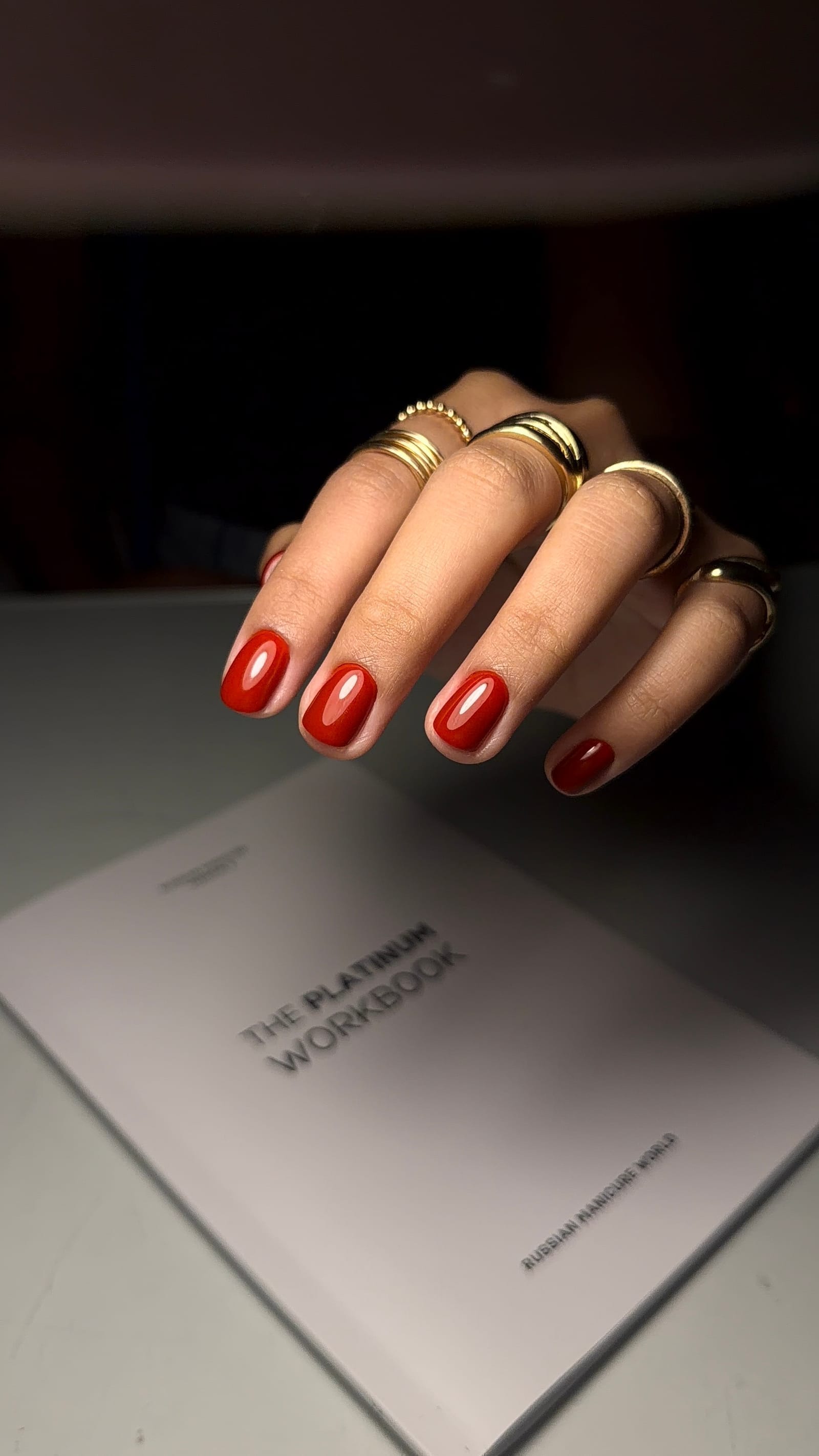 Structured Russian manicure